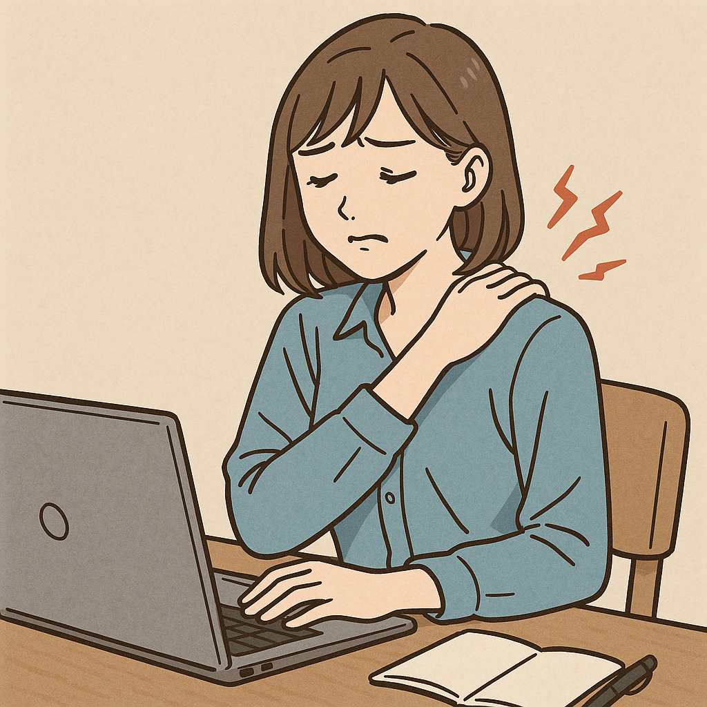 【これ肩こり?】20代の肩こりは現代型!